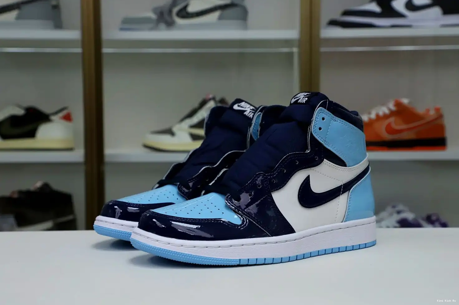WMNS CHILL' RETRO JORDAN 1 'BLUE OG Kimikick HIGH AIR 0714